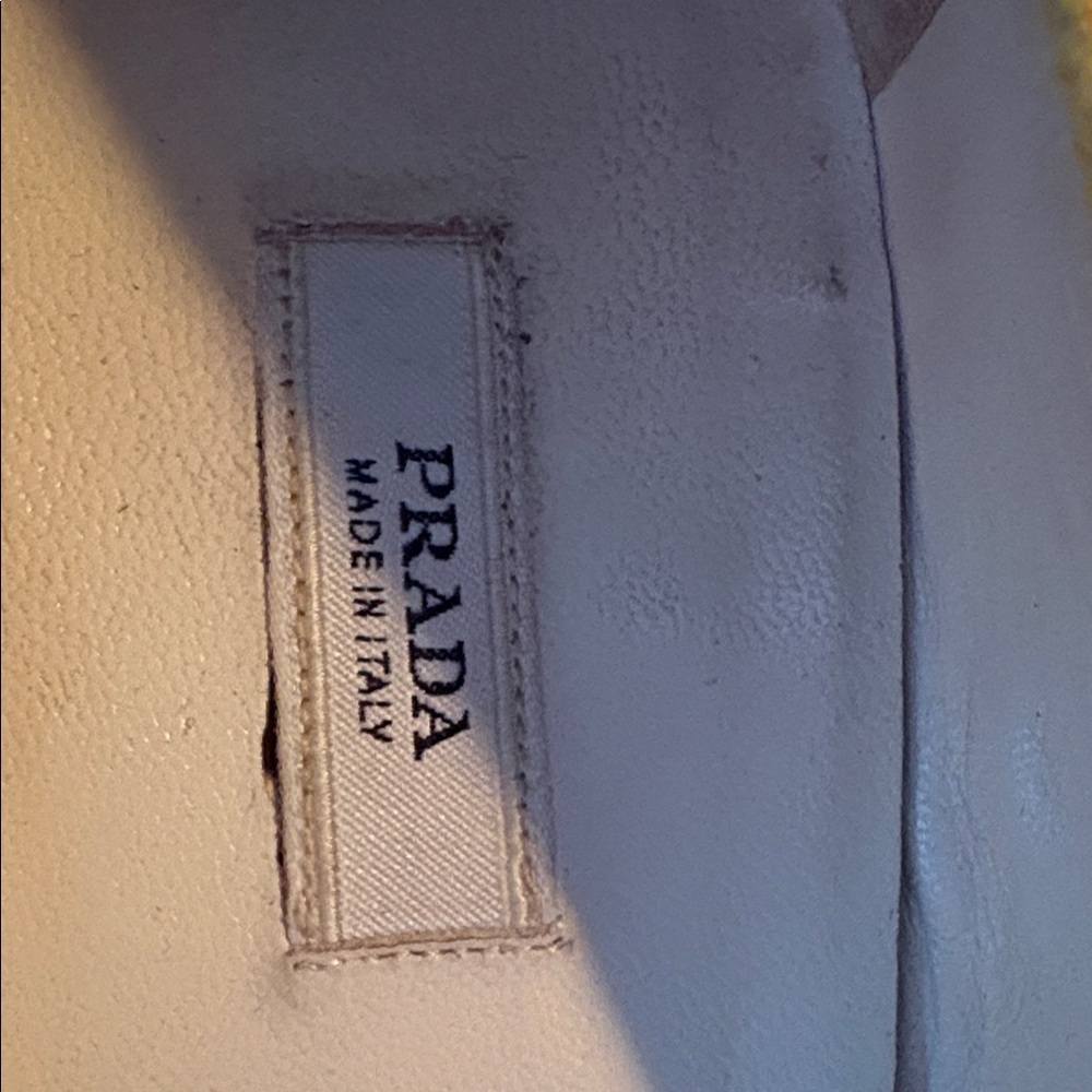 VINTAGE PRADA SATIN HEELS - Picture 6 of 8